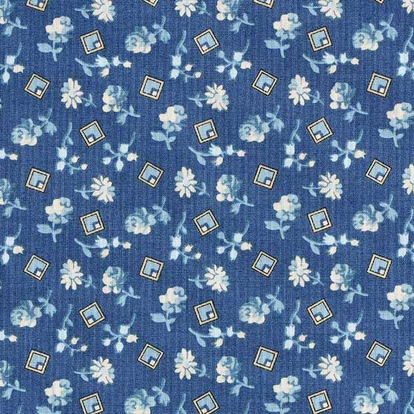Andover Something Blue Fabrics by Edyta Sitar for Laundry Basket Quilts - 